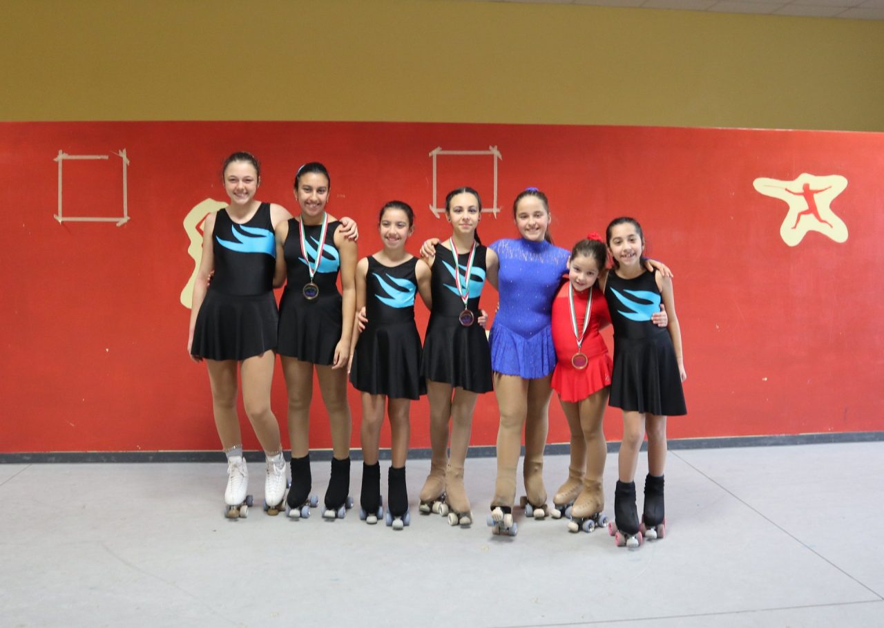 Poker di podi per le atlete dello Skating Dreams di Volpiano e Chivasso