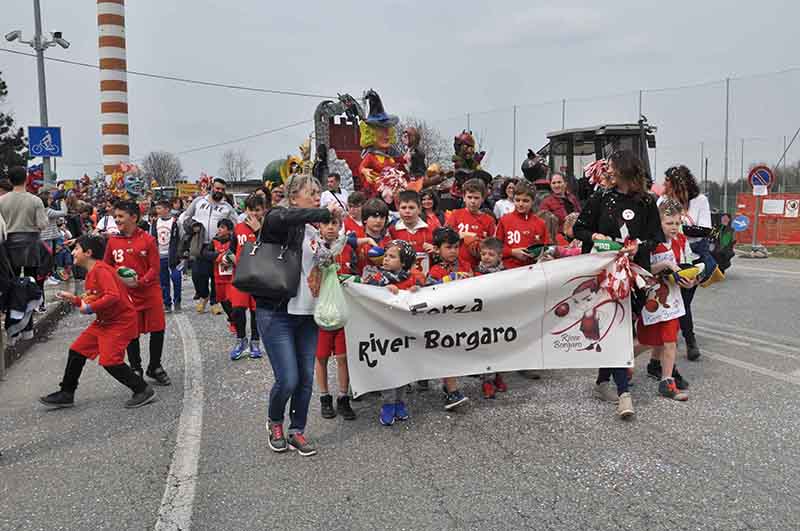 Gran Carnevale a Borgaro Torinese questo pomeriggio: ecco il programma