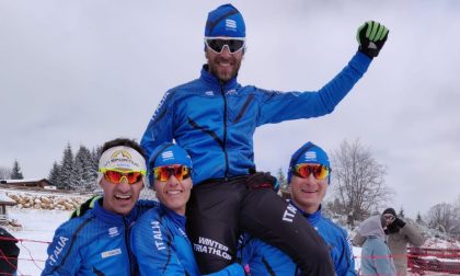 Il trio della Silmax protagonista negli Europei Winter Triathlon