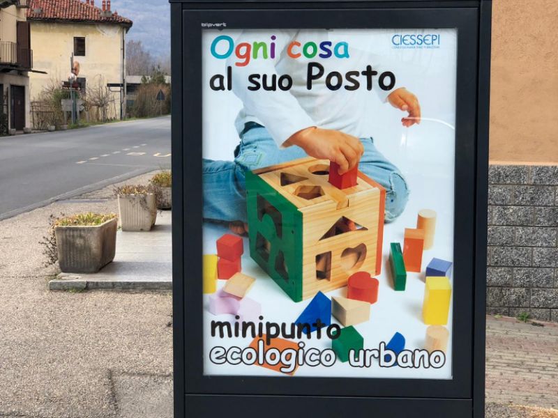 Ogni cosa al suo posto: Nuovi mini punti ecologici urbani a Cuorgnè