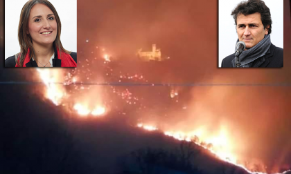 Avetta e Bonomo sull'incendio che ha distrutto l'area boschiva di Belmonte
