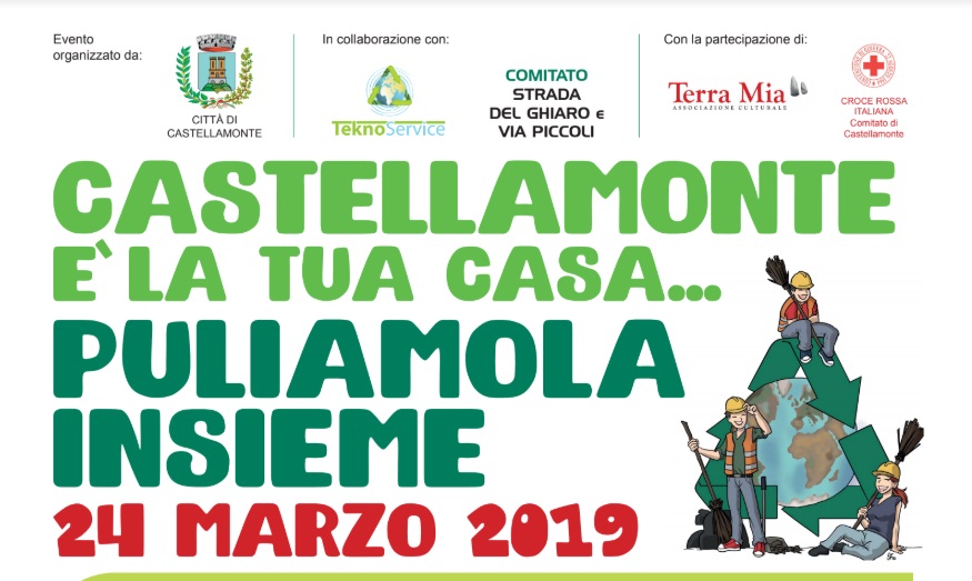 Una giornata ecologica nel concentrico del Comune di Castellamonte