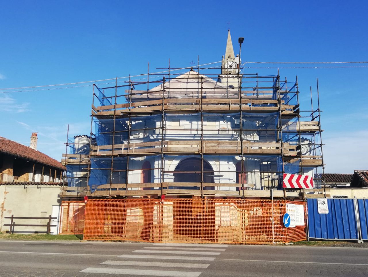 Cappella dell’Assunta a San Francesco al Campo, iniziata la ristrutturazione
