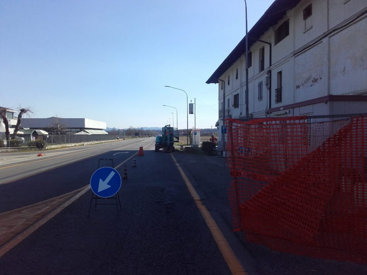 Iniziati i lavori della rotonda di borgata Vittoria, Fava: “Dalle parole ai fatti”