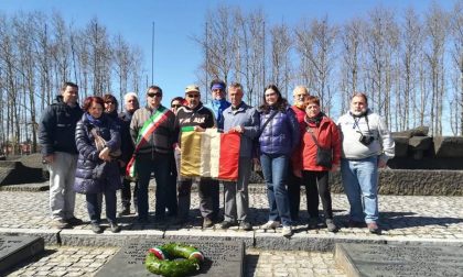 Mathi: l'Anpi a Birkenau, visita e commemorazione al campo di concentramento