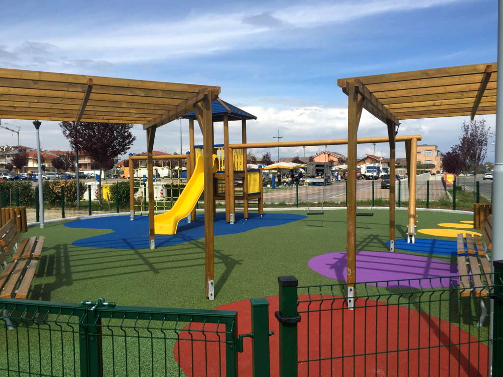 Nuovo parco giochi a Volpiano, città a misura di bambino