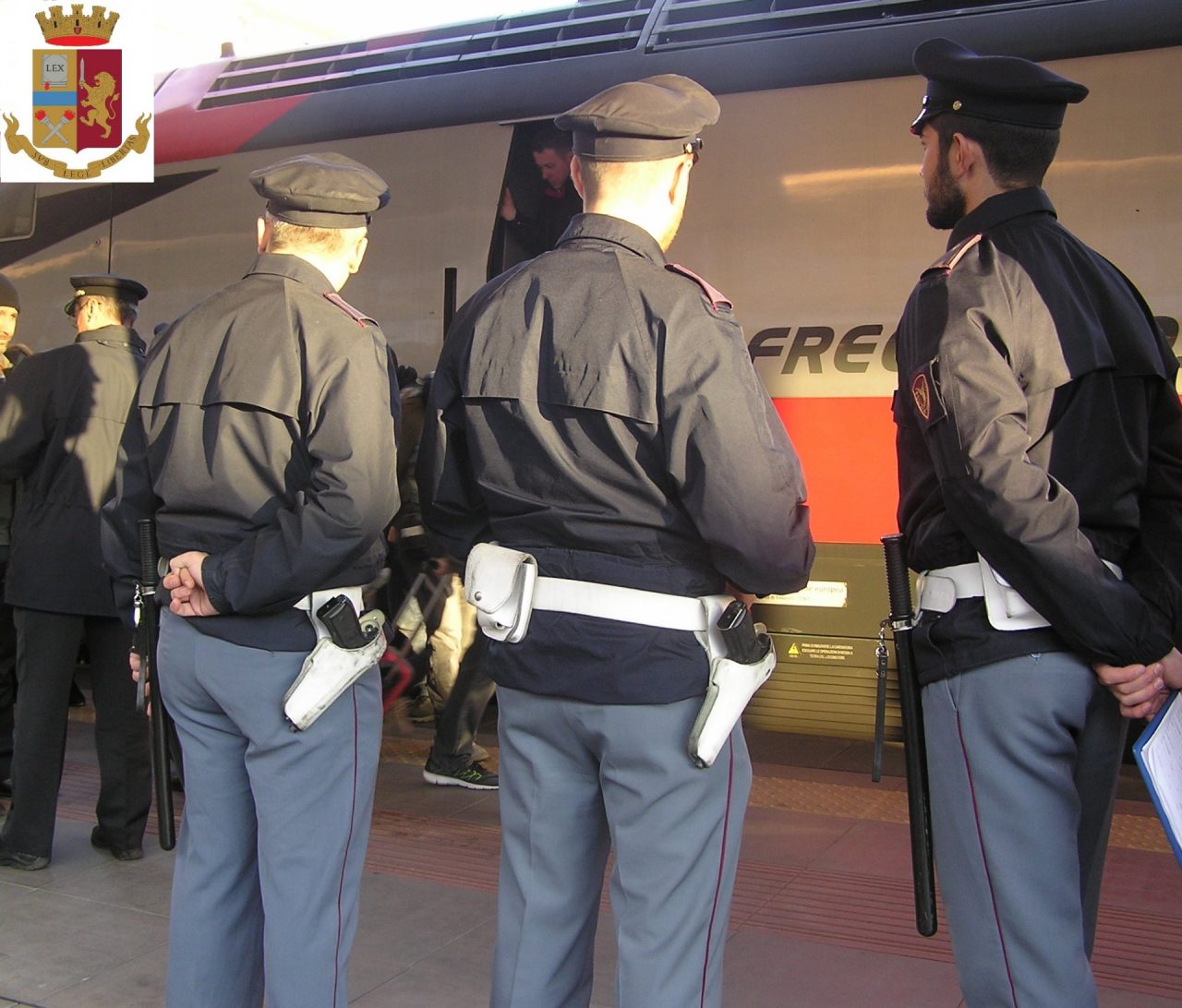 Controlli della Polfer in occasione delle festività