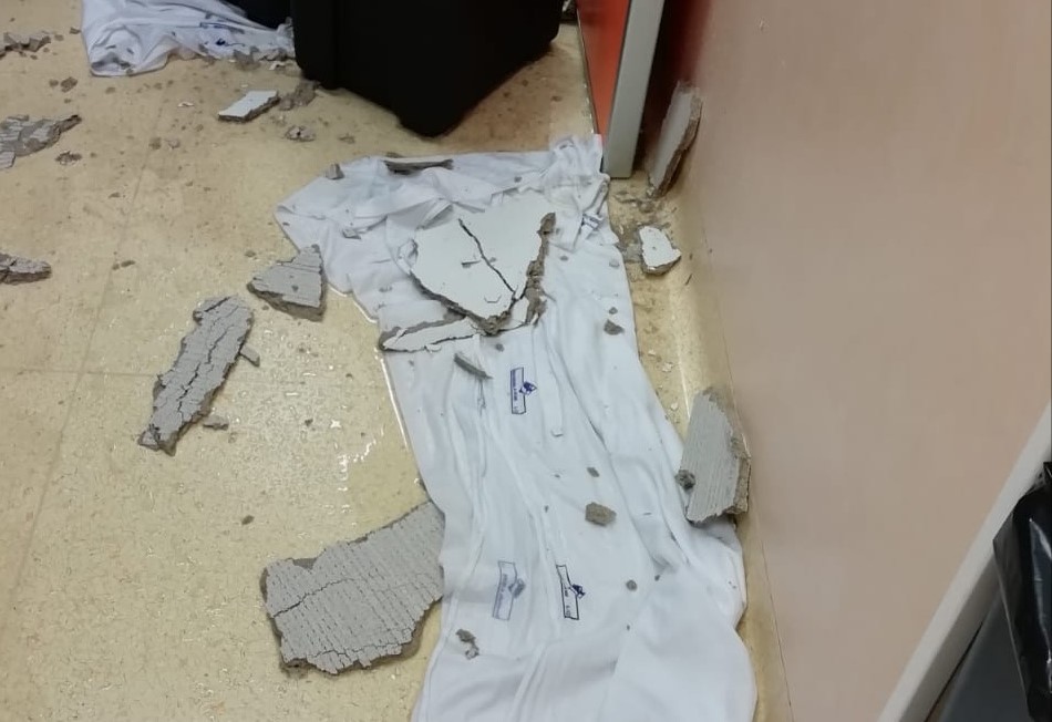 Nuovo ospedale per Ivrea dopo il crollo del soffitto nel reparto