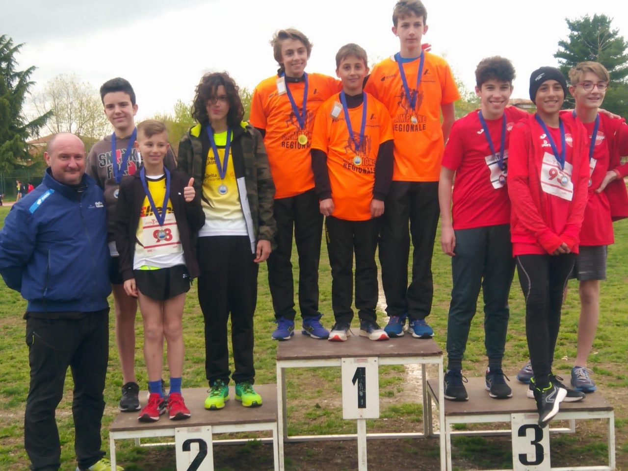 I giovani della Bairese per due volte d’argento nell’atletica