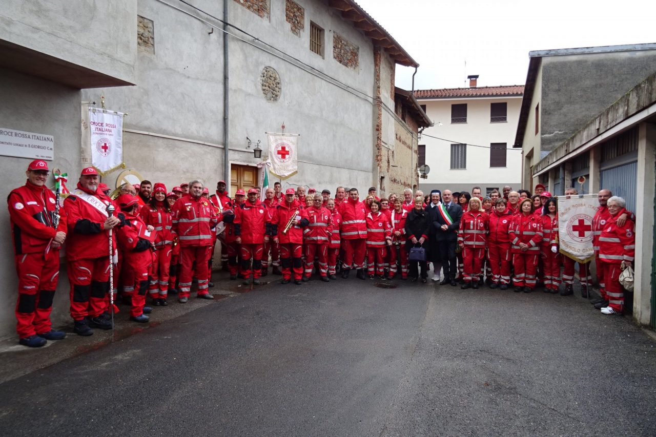 Inaugurata la nuova sede della Croce Rossa di San Giorgio Canavese