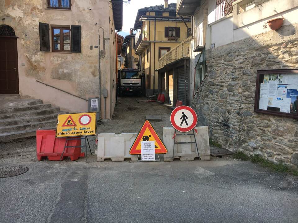 Via Roma: lavori in corso