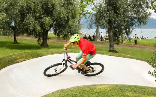 Nuova pista di pump track inaugurata sabato a Rivara