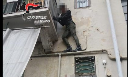 Ladre acrobate fermate dai carabinieri