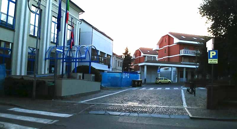 Piazza Europa chiude per lavori