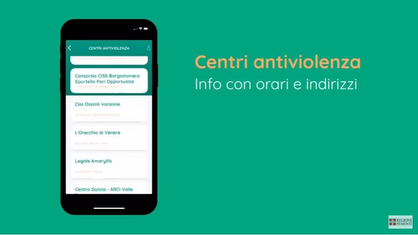 Erica un’app per la sicurezza delle donne piemontesi