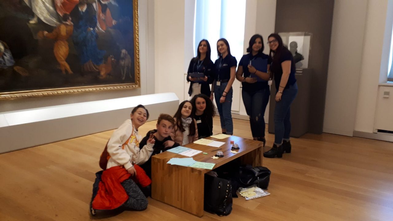 Studenti  artisti per un giorno