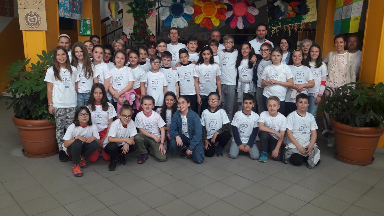 Gli studenti delle elementari di Castellamonte a scuola con l’Avis