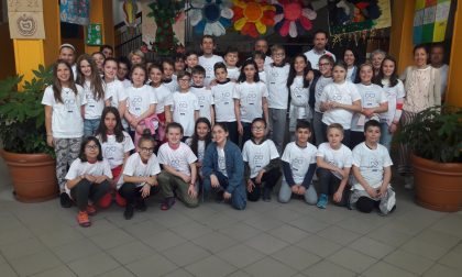 Gli studenti delle elementari di Castellamonte a scuola con l'Avis