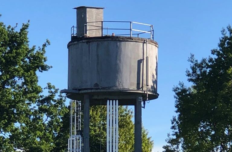 Torre dell’acquedotto di Oglianico sottoposta a restyling