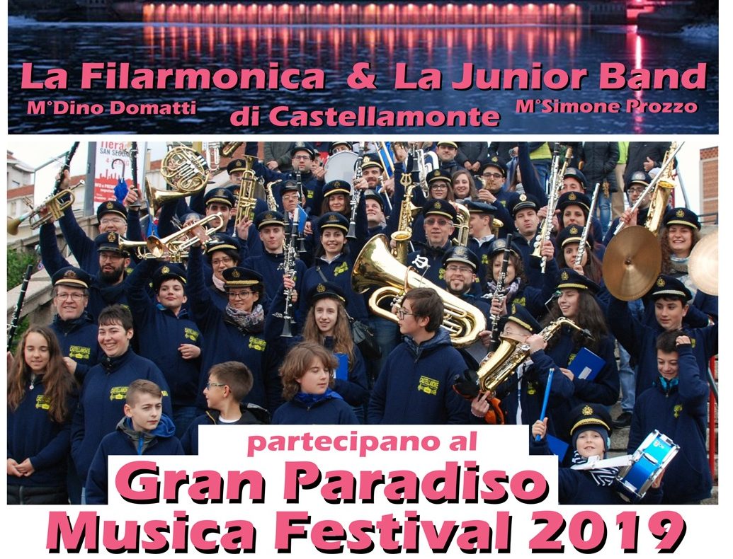 La Filarmonica di Castellamonte saluta il Giro d’Italia 2019