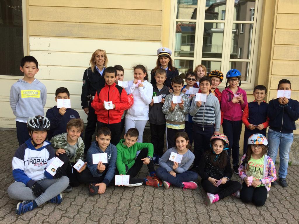 Educazione stradale: bravi pedoni e ciclisti crescono alle scuole di Cuorgnè