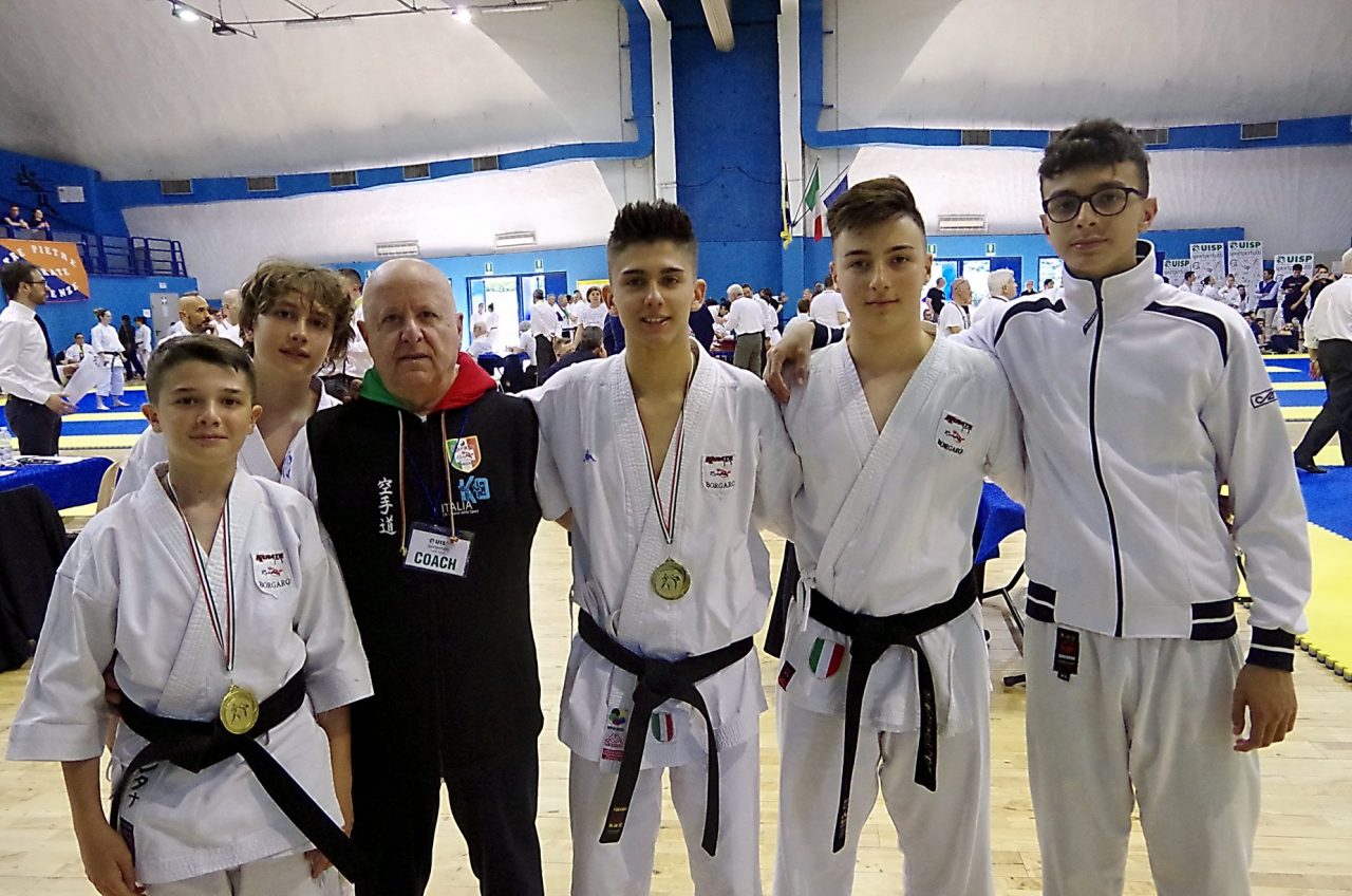 Medaglie e titoli nazionali per la Uisp River Borgaro