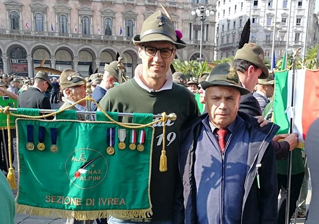 Alpini Ivrea alla grande adunata di Milano