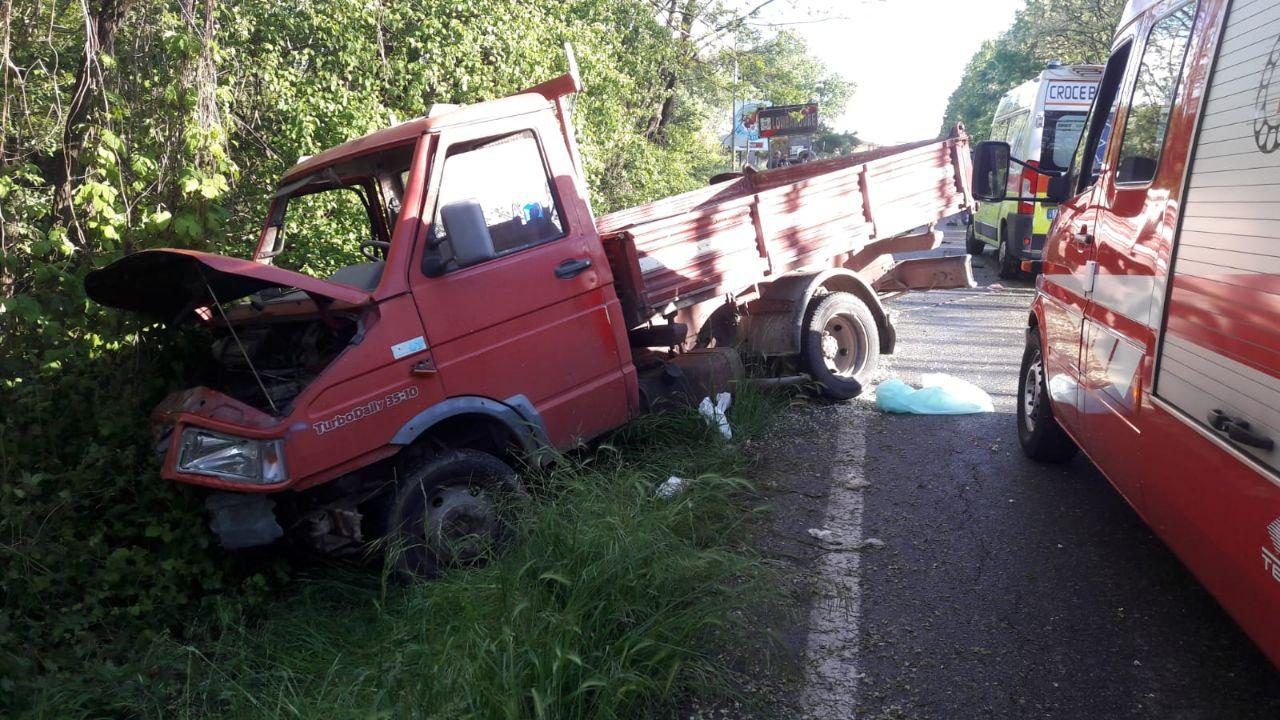 Incidente a Lombardore: in azione anche eliambulanza