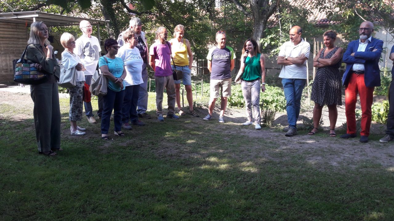Inaugurato il primo orto giardino sociale della città di Cuorgnè