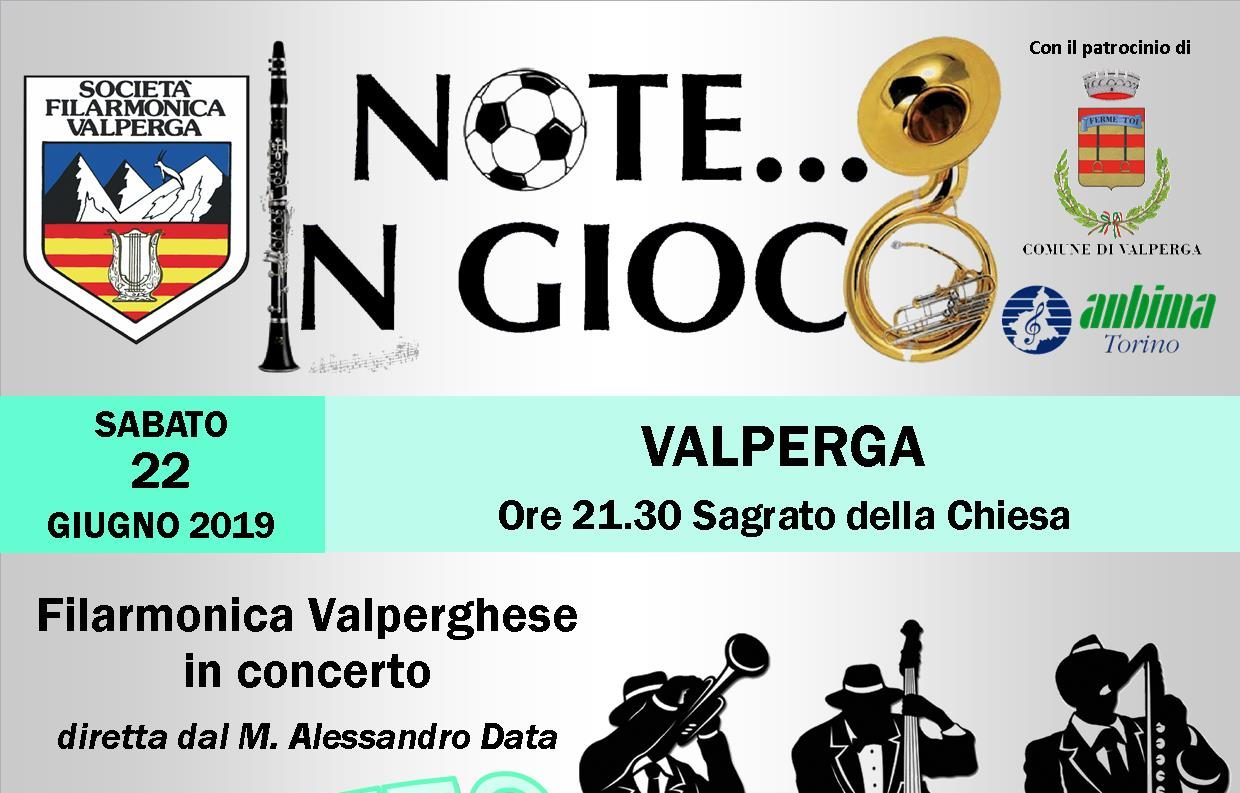 Tutto pronto a Valperga per il ritorno della manifestazione Note in gioco