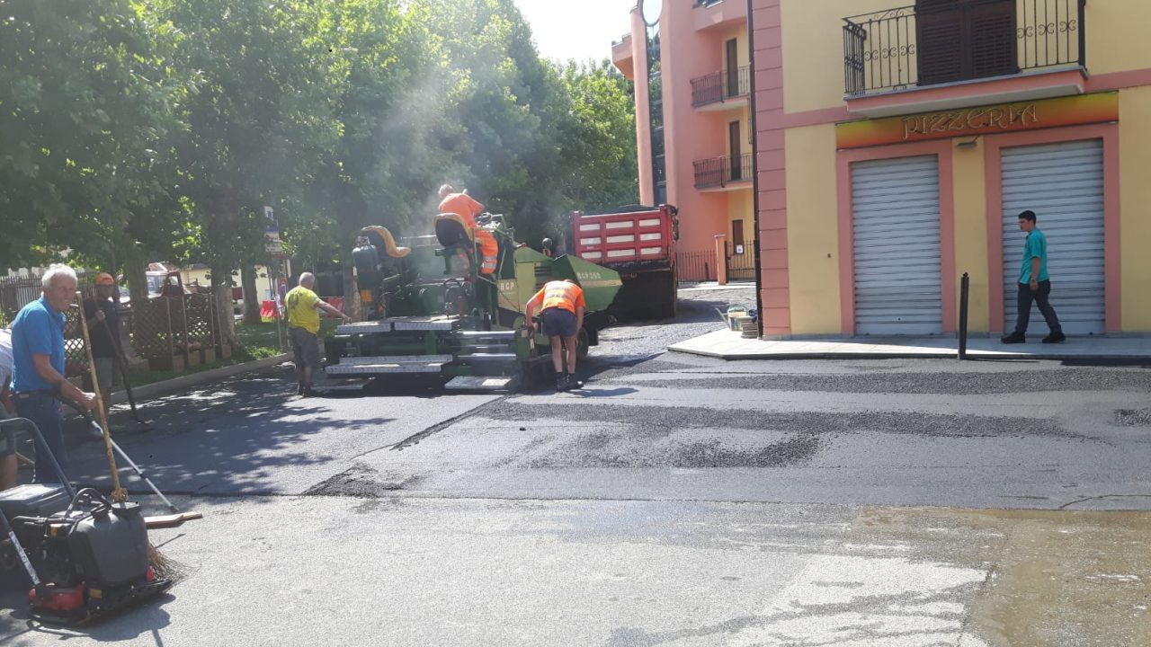 Castellamonte: partiti i lavori di sistemazione della viabilità