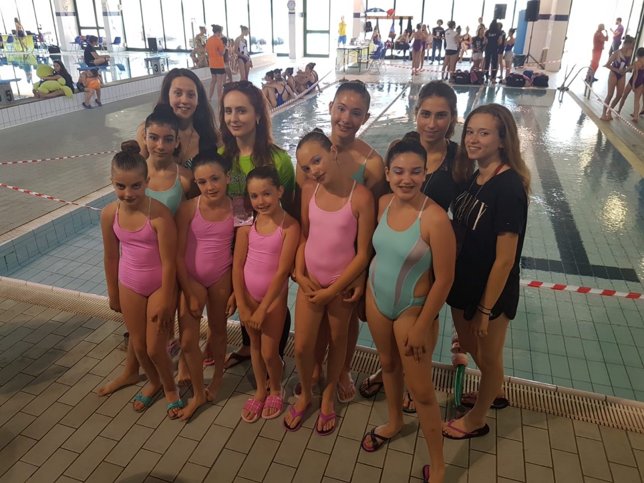Bella esperienza agli Italiani sincro per l’SSD Nuoto Lanzo