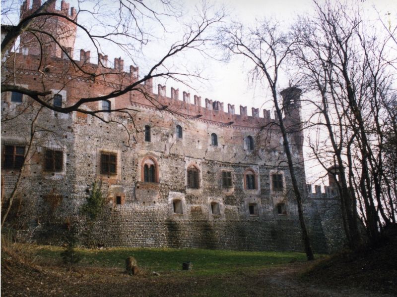 Un ascensore sulla torre di nord-est del Castello Malgrà