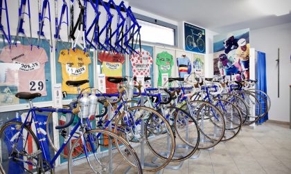 La bicicletta Foxes' Land per festeggiare 10 anni d'attività di Gios a Volpiano