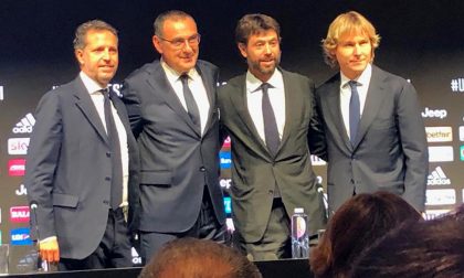 Sarri Juventus, la presentazione: DIRETTA FINITA, LE DOMANDE