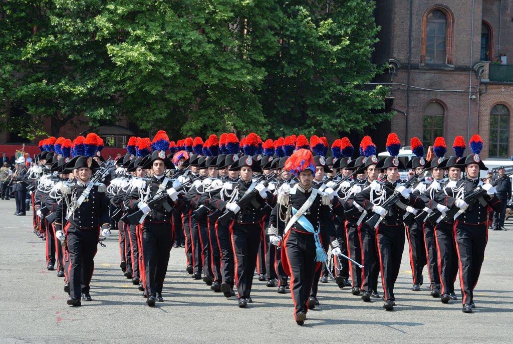 Arma dei Carabinieri, la festa a Torino per i 205 anni di storia