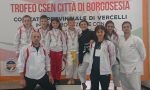 A Borgosesia il Centro Valli di Lanzo fa il pieno nel karate