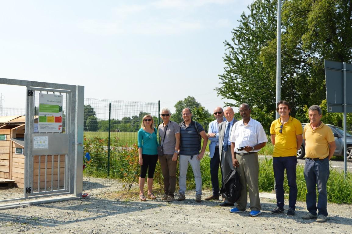 Dall’Etiopia a Villanova per imparare come funziona il «compostaggio collettivo»