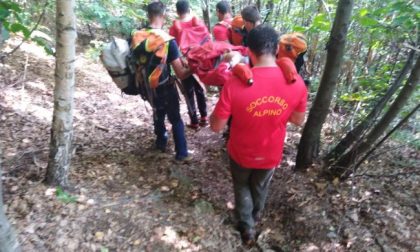 Cercatore di funghi salvato dal Soccorso Alpino a Locana