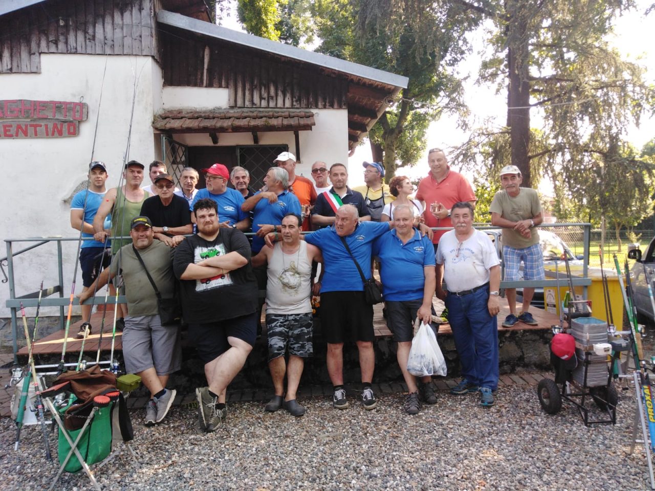 Guido Zabena ricordato a Favria dagli amici della pesca sportiva