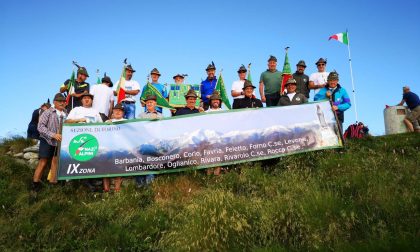 Monte Soglio: un successo il tradizionale raduno degli Alpini