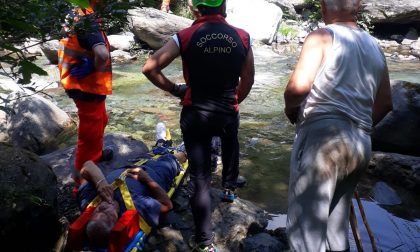Turista ferito a Valprato Soana, pronto intervento del Soccorso Alpino