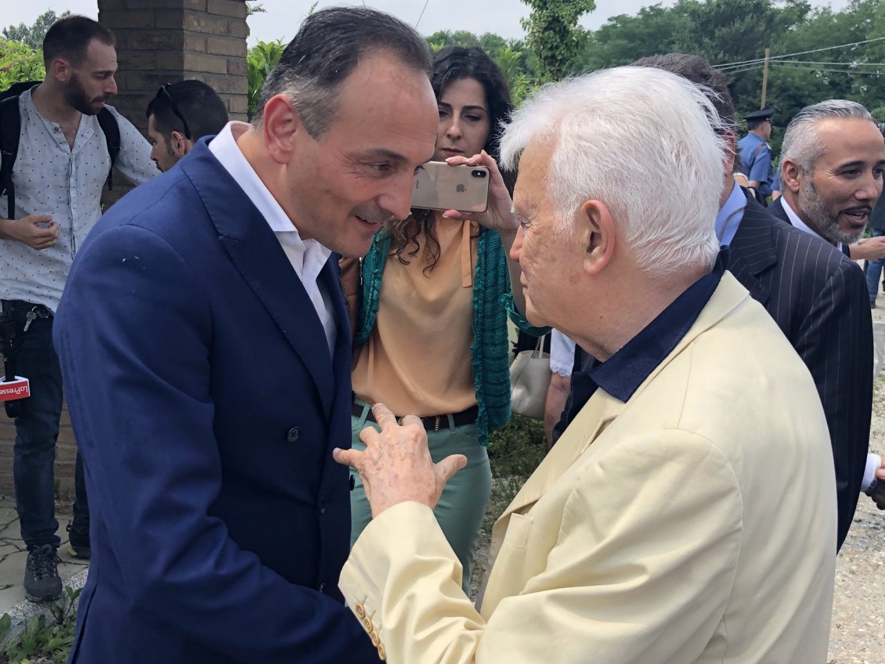 Borsellino ricordato nella villa confiscata del boss