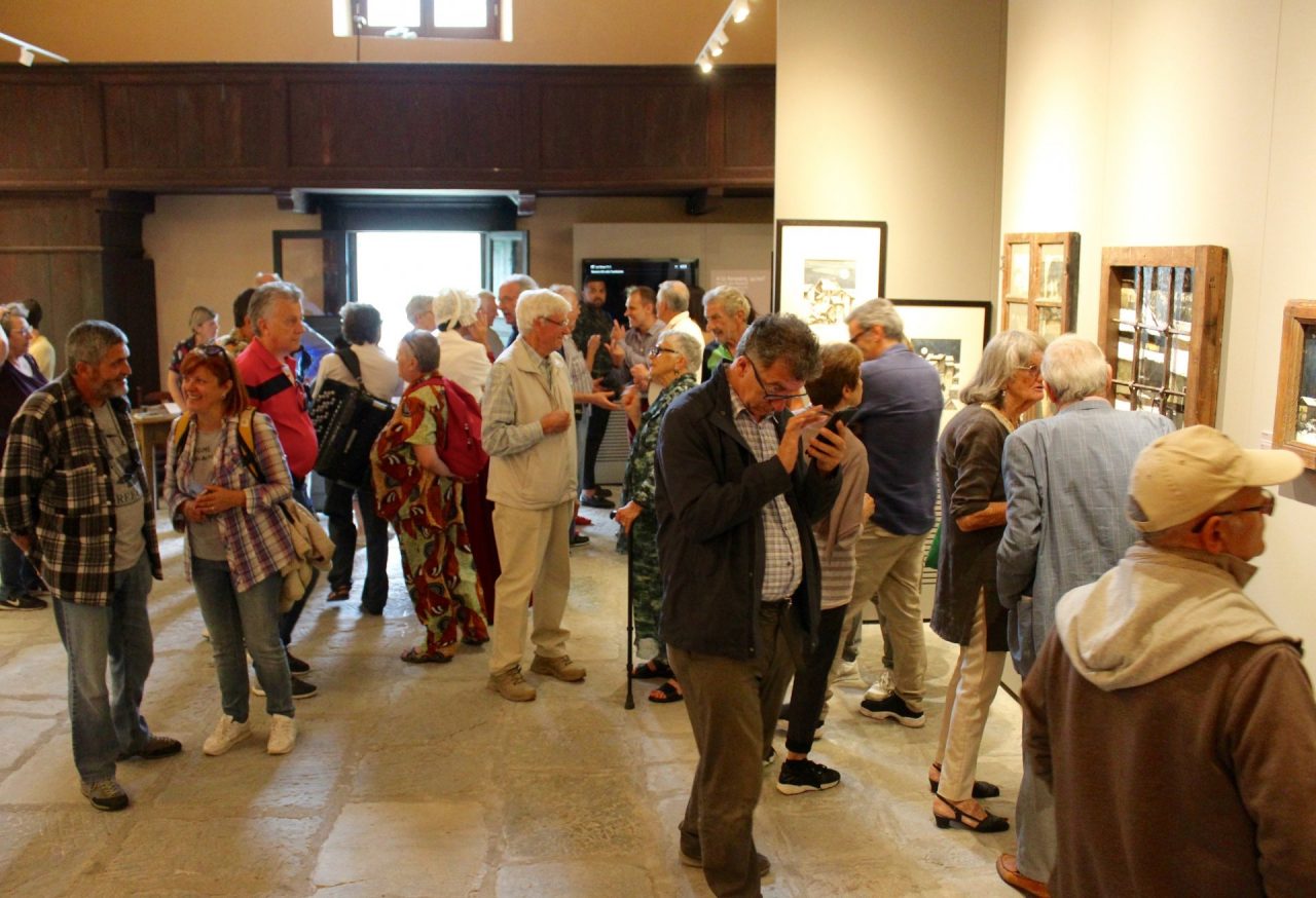 Tino Aime inaugurata la mostra dedicata all’artista