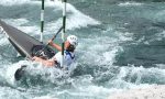 Davide Ghisetti si prepara per gli Europei di canoa in Slovacchia