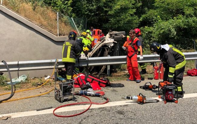 Schianto in autostrada, una vittima sulla A5 tra Settimo e Volpiano