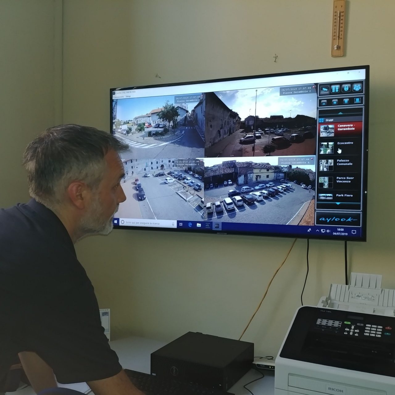 Piazze ed edifici pubblici di Caselle videosorvegliati 24 ore su 24