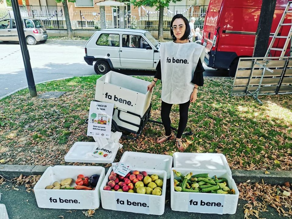 «Fa bene a Ciriè: raccolti e donati oltre 2.000 chili di frutta e verdura