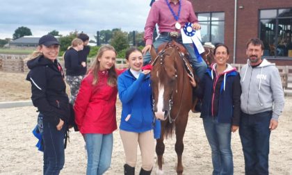 Il cuorgnatese Alessandro Vicari campione europeo di equitazione all'americana