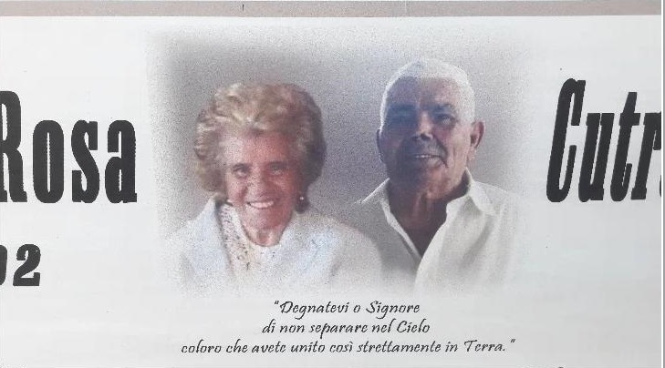 Marito e moglie castellamontesi muoiono a poche ore di distanza